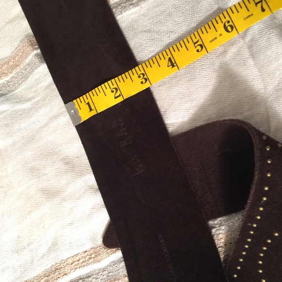 Ralph Lauren Italian Leather Belt / Medium - Picture 4 of 8
